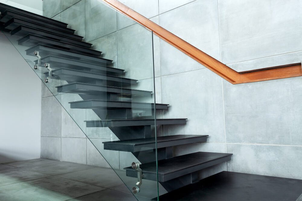 Vidraçaria Camargo Glass - Corrimão de vidro para escada : onde pedir orçamento